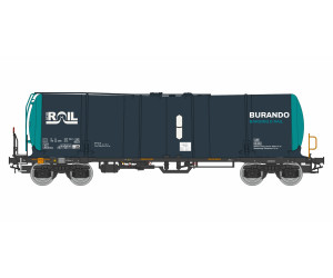 Kotlový vůz Zacns 88, Atir Rail / Burando, modrý, VI. epocha, H0, IGRA MODEL 96210078