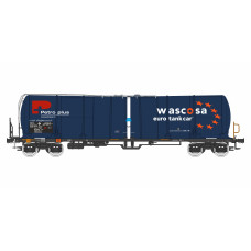Kotlový vůz Zans 98 Wascosa Euro Tank car Petro Plus, VI. epocha, jednorázová série, TT, IGRA MODEL 96200089