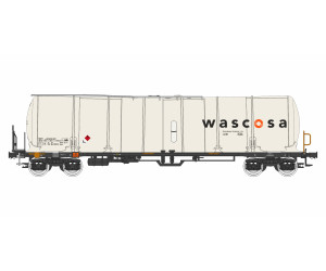 Kotlový vůz Zacns 98 Wascosa, bílý, VI. epocha, jednorázová série, TT, IGRA MODEL 96200090
