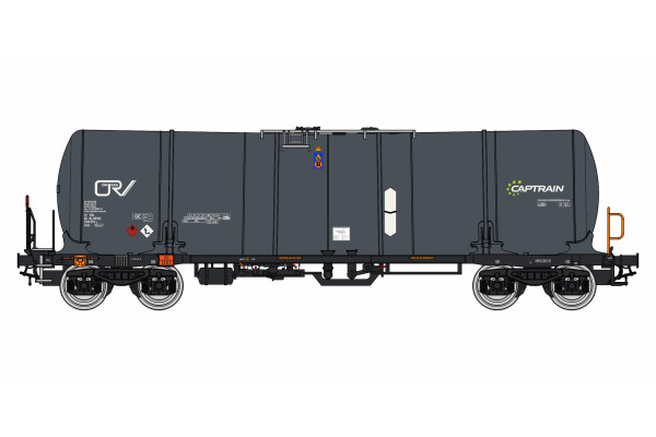 Kotlový vůz Zans 88 ORV / Captrain, VI. epocha, H0, IGRA MODEL 96210072