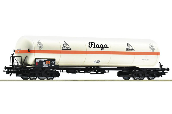 Kotlový vůz na stlačený plyn Flaga, DB, IV. epocha, H0, Roco 6600176 Kotlový vůz na stlačený plyn Flaga, DB, IV. epocha, H0, Roco 6600176