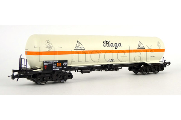 Kotlový vůz na stlačený plyn Flaga, DB, IV. epocha, H0, Roco 6600176