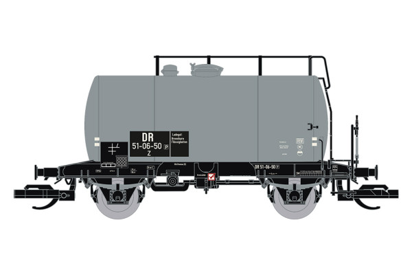 Kotlový vůz typu Deutz, DR, šedý, III. epocha, nové provozní číslo, TT, Saxonia 120111-2 Kotlový vůz typu Deutz, DR, šedý, III. epocha, nové provozní číslo, TT, Saxonia 120111-2