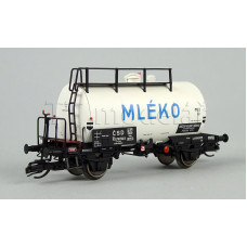 Kotlový vůz Mléko, ČSD, III. epocha, TT, limitovaná série pro DS model, Saxonia 120149