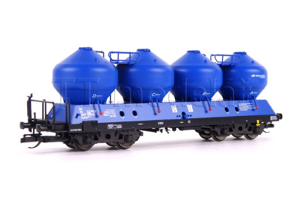 Vůz na sypké látky Uacs, PKP Cargo International, VI. epocha, TT, Tillig 15864 Vůz na sypké látky Uacs, PKP Cargo International, VI. epocha, TT, Tillig 15864