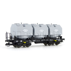 Vůz na přepravu vápna "Buna", DR, IV. epocha, TT, DOPRODEJ, Busch 33574