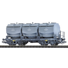 Vůz na přepravu vápna Slmmp, Leuna Werke", DR, IV. epocha, TT, Busch 33579