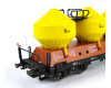 Vůz na sypké hmoty Uacs/Raj ČD 1, V. epocha, TT, IGRA MODEL 96400002
