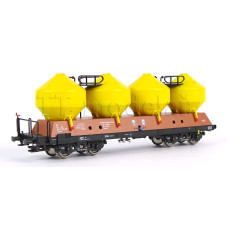 Vůz na sypké hmoty Uacs/Raj ČD 2, V. epocha, TT, IGRA MODEL 96400003