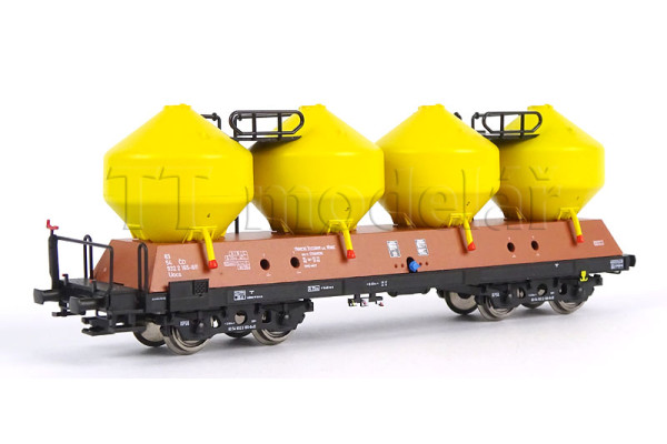 Vůz na sypké hmoty Uacs/Raj ČD 2, V. epocha, TT, IGRA MODEL 96400003