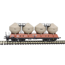 Vůz na sypké hmoty Uacs Slovcement, ČSD, IV. epocha, TT, IGRA MODEL 96400010