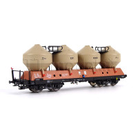 Vůz na sypké hmoty Uacs Slovcement, ČSD, IV. epocha, TT, IGRA MODEL 96400010