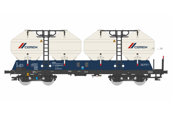 Vůz na sypké hmoty Uacs Cemex, VI. epocha, TT, IGRA MODEL 96400012
