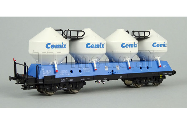 Vůz na sypké hmoty Uacs Cemix 1, VI. epocha, TT, IGRA MODEL 96400016