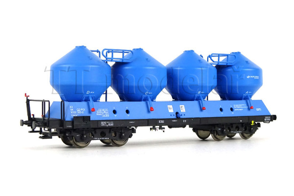 Vůz na sypké hmoty Uacs, PKP, VI. epocha, TT, IGRA MODEL 96400017