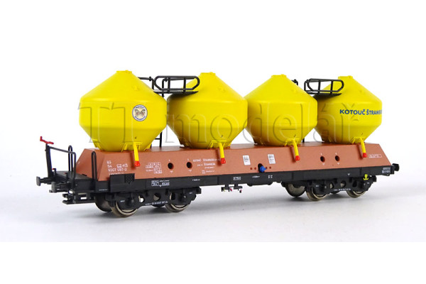 Vůz na sypké hmoty Uacs, Kotouč Štramberk, VI. epocha, TT, IGRA MODEL 96400018