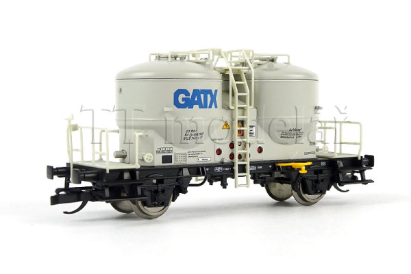 Nádobový vůz pro přepravu cementu, GATX, V. epocha, TT, Piko 47758