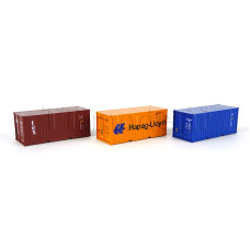 Set tří 20' kontejnerů, TT, Tillig 07706