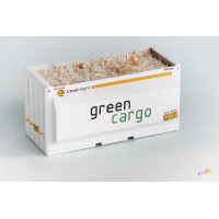 Kontejner ,,Green Cargo", H0, BuBiModel h070040