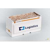 Kontejner ,,ČD Logistics", H0, BuBiModel h070042