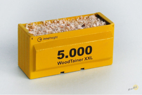 Kontejner ,,5.000 WoodTainer XXL", H0, BuBiModel h070043