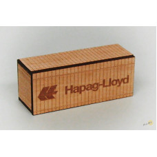 Přepravní bedna ,,Hapag-Lloyd", hotový model, H0, BubiModel h070056