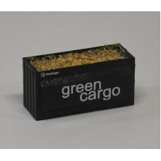 Kontejner ,,Green Cargo", H0, BuBiModel h070116