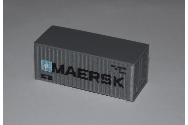 Kontejner ,,MAERSK", H0, BuBiModel h070140