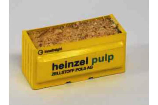 Kontejner ,,HEINZEL PULP", H0, BuBiModel h070101