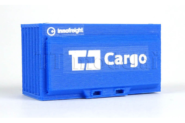 Kontejner ,,ČD CARGO", H0, BuBiModel h070103
