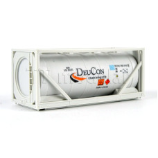 Kontejner nádržkový vícebarevný popis, DeuCon,šedý kotel, TT, Loco TK055