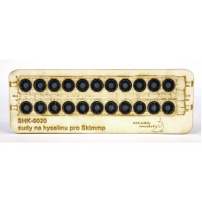 Barely na vůz Sklmmp, starší, 22 kusů, TT, Shark Model 0020