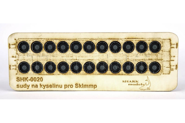 Barely na vůz Sklmmp, starší, 22 kusů, TT, Shark Model 0020