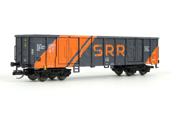 Otevřený vůz Eaos, Seville Rail Rent (PL), VI. epocha, TT, Tillig 18230