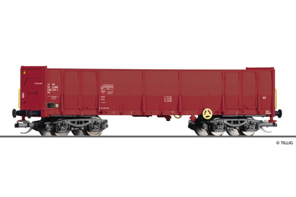 Otevřený nákladní vůz řady Eas, Magyar Magánvasút Zrt., VI. epocha, TT, Tillig 95070 Otevřený nákladní vůz řady Eas, Magyar Magánvasút Zrt., VI. epocha, TT, Tillig 95070