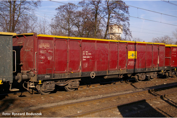 Otevřený čtyřnápravový vůz Eas, Rail Polska, VI. epocha, H0, Piko 27733