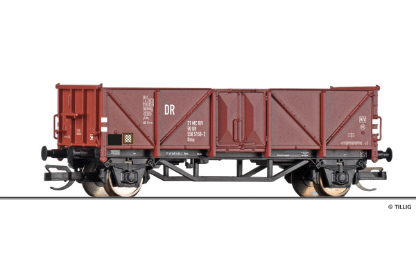 Otevřený vůz Om, DR, IV. epocha, TT, Tillig 95582