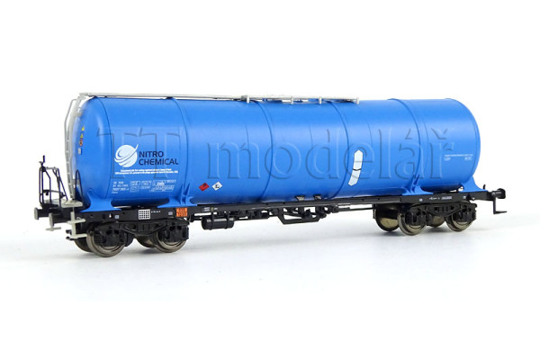 Kotlový vůz Zans 88, Nitro Chem, modrý, VI. epocha, TT, IGRA MODEL 96200086