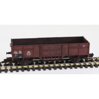 Otevřený vůz Ommu 39, DB, patinovaný, III. epocha, TT, IGRA MODEL 96600005w