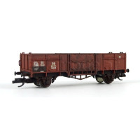 Otevřený vůz Ommu 39, DB, patinovaný, III. epocha, TT, IGRA MODEL 96600005w