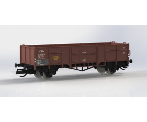 Otevřený vůz Vtr, ČSD, Kovošrot Praha, III. epocha, TT, IGRA MODEL 96600018