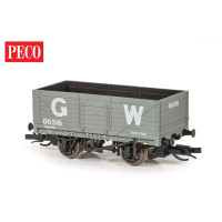 Otevřený vůz se sedmiprkennou korbou, GWR, TT, Peco TTR-7000W