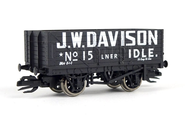 Otevřený vůz se sedmiprkennou korbou, J. W. Davidson, TT, Peco TTR-7021P