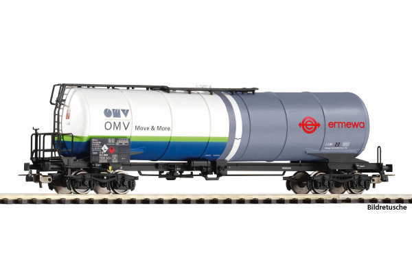 Kotlový vůz Zacns, Ermewa/OMV, VI. epocha, H0, Piko 24627