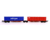 Kontejnerový vůz Sggmrss 578.0, ČD Cargo, TT, VI. epocha, Tillig 18080 Kontejnerový vůz Sggmrss 578.0, ČD Cargo, TT, VI. epocha, Tillig 18080