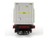 Plošinový vůz, DB AG, ložený Innofreight WoodTainer XXL, V. epocha, TT, Tillig 18137