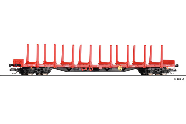 Klanicový vůz Ros 643, DB AG, VI. epocha, TT, Tillig 18144