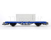 Plošinový vůz s kontejnerem Evergreen, PKP Cargo, START, VI. epocha, TT, Tillig 523304