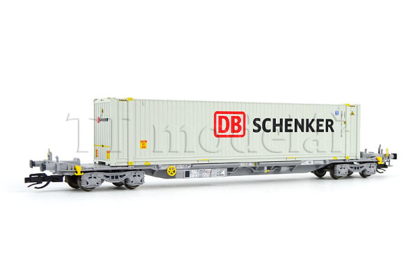 Kontejnerový vůz s kontejnerem „DB Schenker", VI. epocha, TT, Arnold HN9761