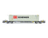 Kontejnerový vůz s kontejnerem „DB Schenker", VI. epocha, TT, Arnold HN9761